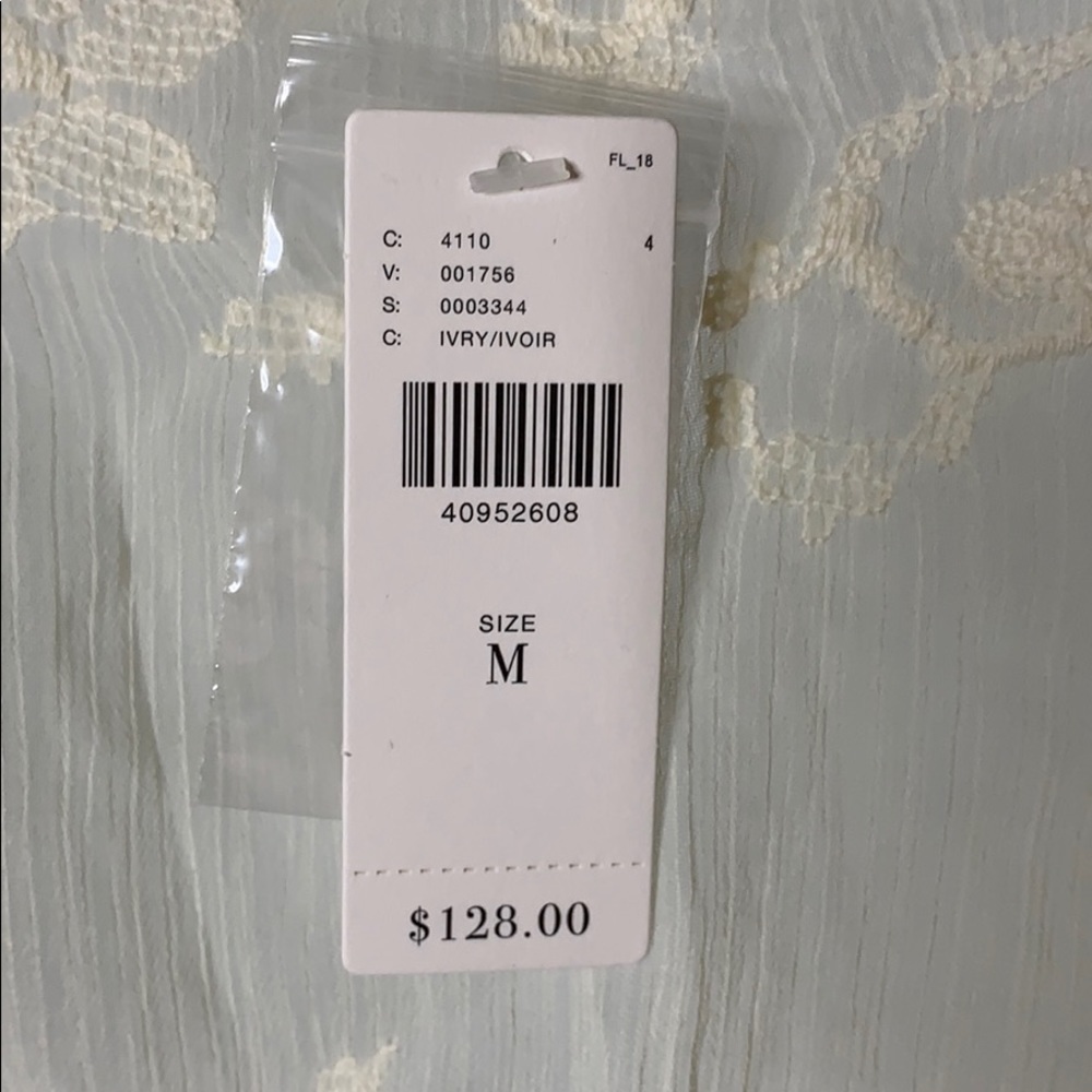 NWT Anthropologie Tiny lace blouse size - M - Picture 3 of 4